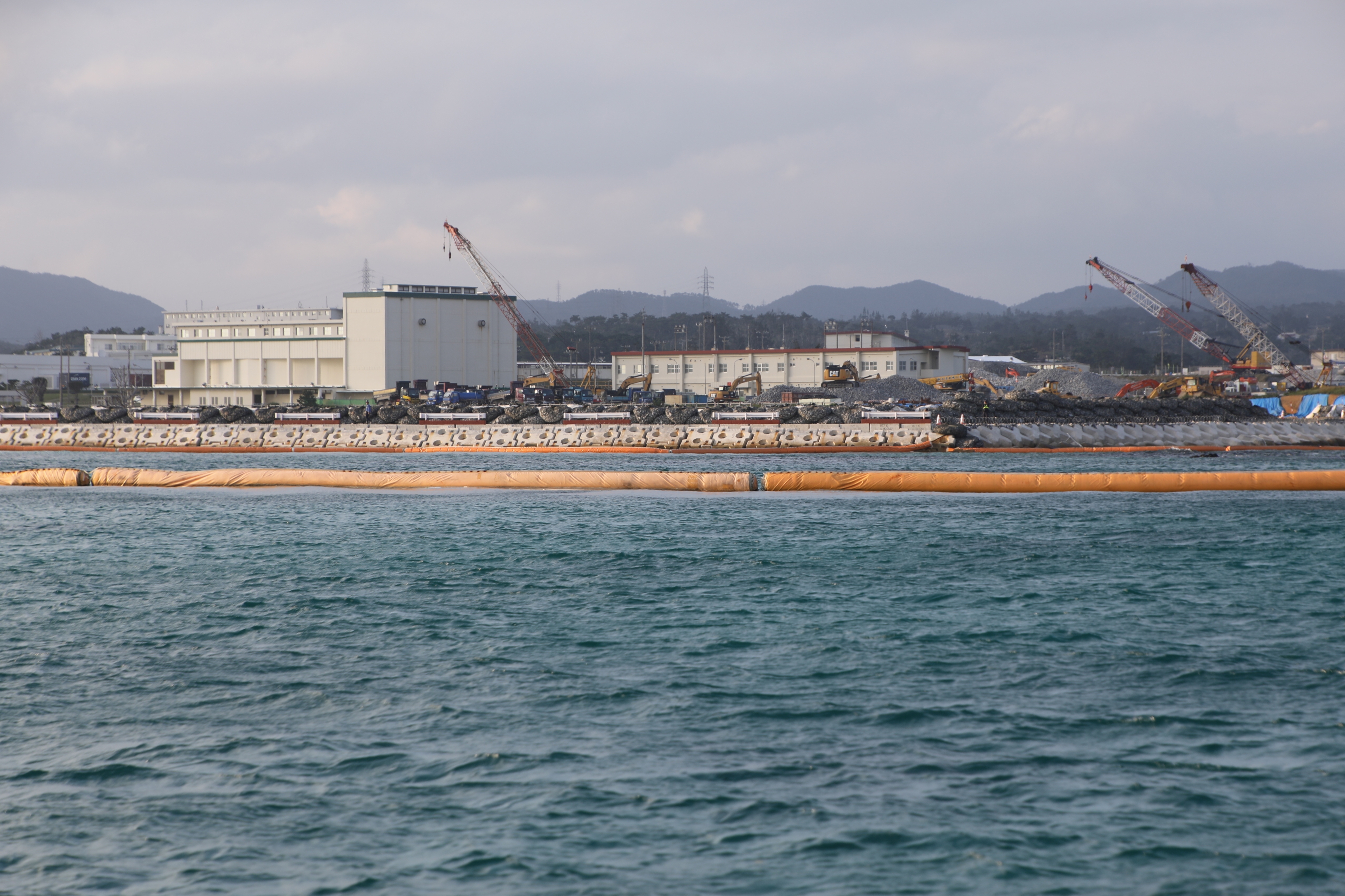 辺野古崎南側の様子